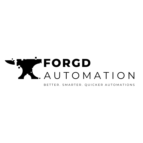 forgd automation logo in black